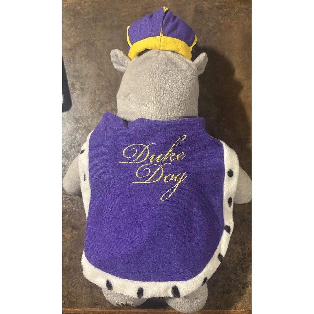 James Madison University Plush Duke Dog Bulldog Teddy Bear Mascot College JMU